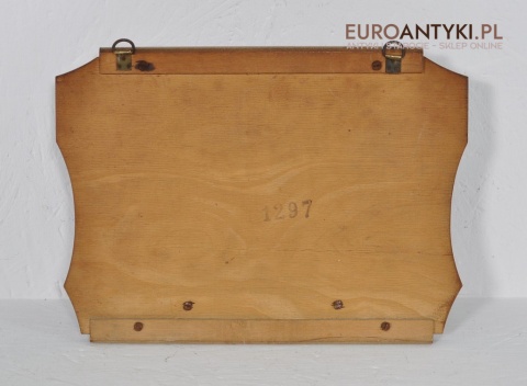 ANTYK STARY LISTOWNIK NA SCIANE NA LISTY GAZETY x