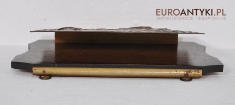 ANTYK STARY LISTOWNIK NA SCIANE NA LISTY GAZETY x