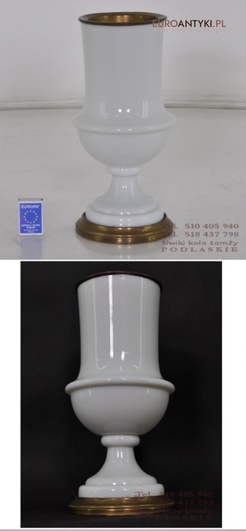 ANTYK STARY SECESYJNY SWIECZNIK Z FRANCJI SECESJA