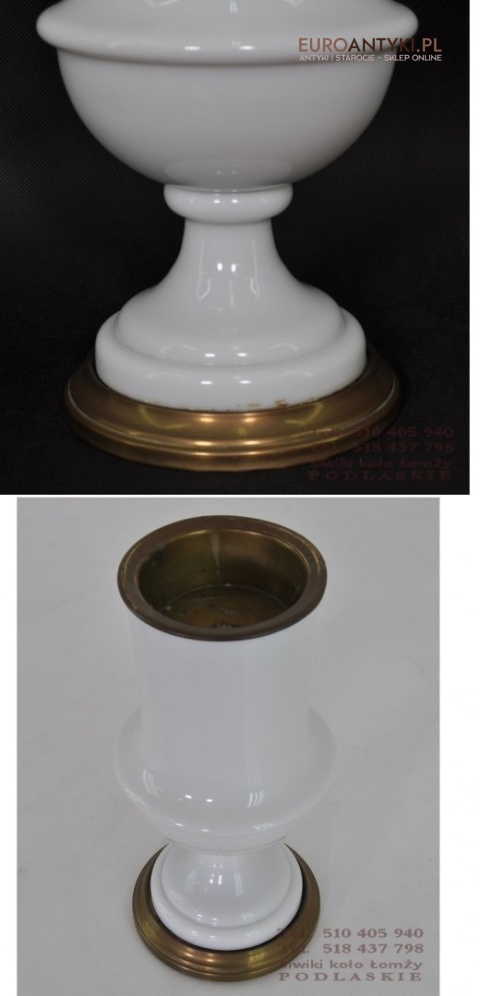 ANTYK STARY SECESYJNY SWIECZNIK Z FRANCJI SECESJA