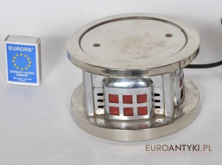 ART DECO stara LAMPKA podgrzewacz do HERBATY kawy