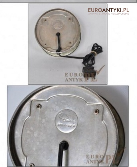 ART DECO stara LAMPKA podgrzewacz do HERBATY kawy