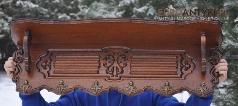 STARA GARDEROBA EMPIRE EMPIR WIESZAK WIESZAKI DUZA