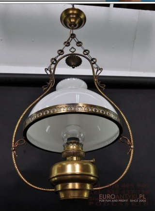 STARA LAMPA ART NOUVEAU JUGENDSTIL SECESJA ANTYK