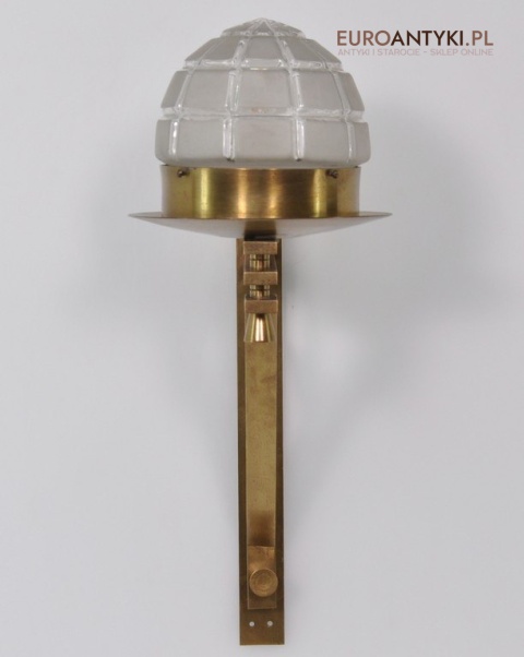 STARA LAMPA KOSCIELA MOSIADZ SZKLANY KLOSZ JEZUS