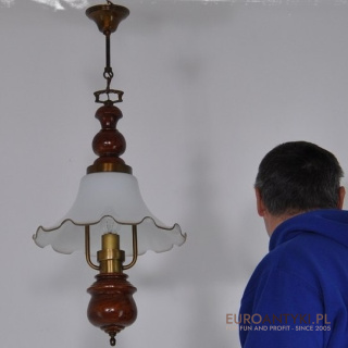 STARA LAMPA LAMPKA RUSTYKALNA DO KUCHNI GANKU HOLU