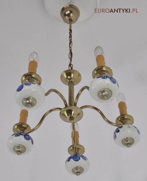 STARA LAMPA ZYRANDOL CERAMICZNY BAWARSKI NIEMCY x