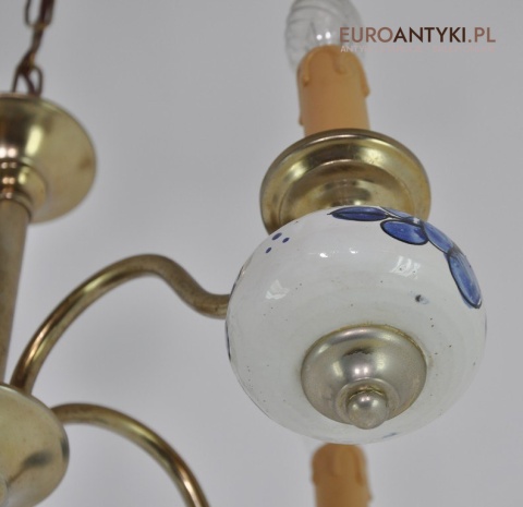 STARA LAMPA ZYRANDOL CERAMICZNY BAWARSKI NIEMCY x