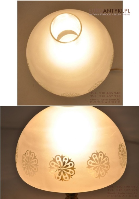 STARA LAMPKA LAMPA EMPIRE EMPIR ANGIELSKA ANTYK