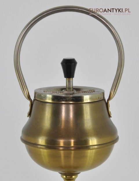 STARA PODLOGOWA POPIELNICA ART DECO ONYKS ONYKS