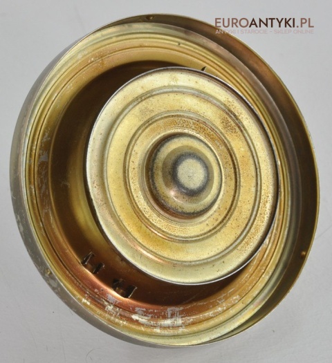 STARA PODLOGOWA POPIELNICA ART DECO ONYKS ONYKS