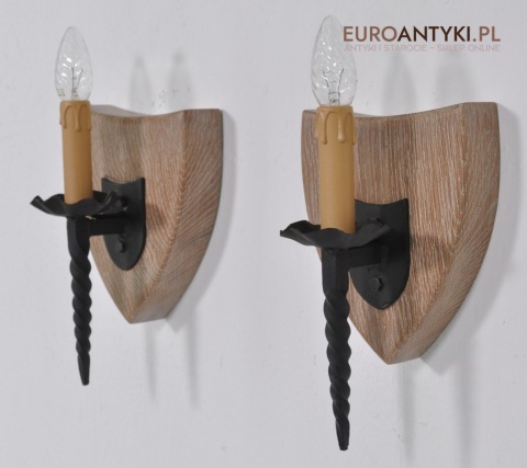 STARE KINKIETY LAMPKI KUTE SHABBY CHIC ANTYK x