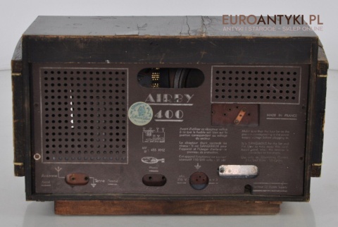 STARE RADIO TEST AIRBY 400 DO RENOWACJI KOLEKCJA x