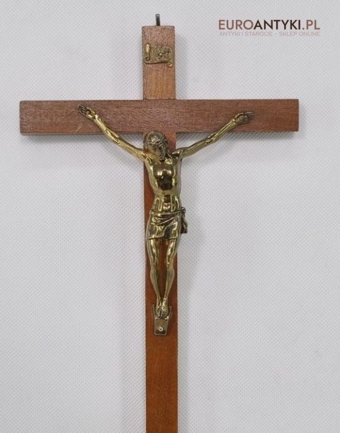 STARY KRZYZ JEZUS CHRYSTUS INRI KRZYZYK DREWNO