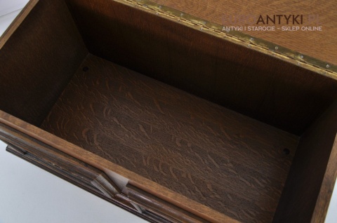 STARY KUFER KOMODA SKRZYNIA RZEZBIONA KUFEREK x