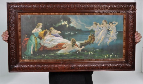 STARY OBRAZ STARE RZEZBIONE RAMY DO OBRAZU ANTYK x