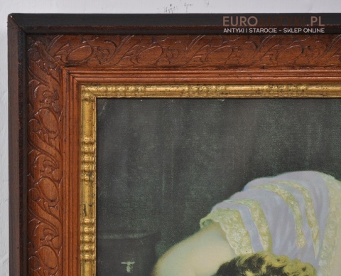 STARY OBRAZ STARE RZEZBIONE RAMY DO OBRAZU ANTYK x