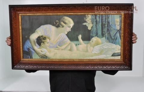 STARY OBRAZ STARE RZEZBIONE RAMY DO OBRAZU ANTYK x