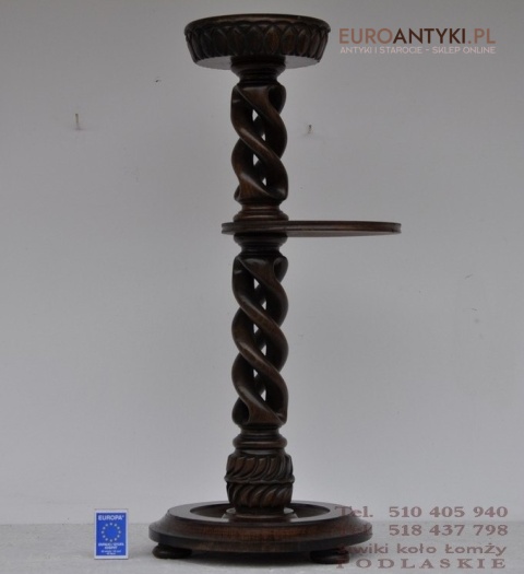 STARY STOLICZEK NA POPIELNICE KWIETNIK XL STOJAK