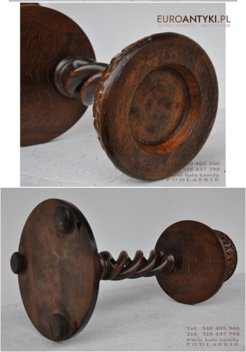 STARY STOLICZEK NA POPIELNICE KWIETNIK XL STOJAK