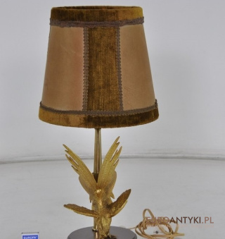 VINTAGE LAMPA LAMPKA Z KOGUTEM KOGUCIEKIEM KOGUT