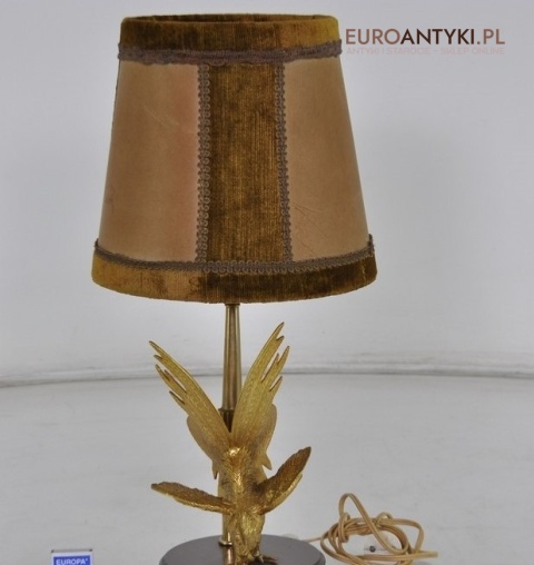 VINTAGE LAMPA LAMPKA Z KOGUTEM KOGUCIEKIEM KOGUT