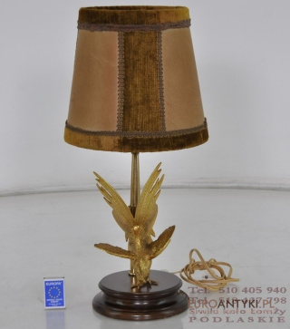 VINTAGE LAMPA LAMPKA Z KOGUTEM KOGUCIEKIEM KOGUT