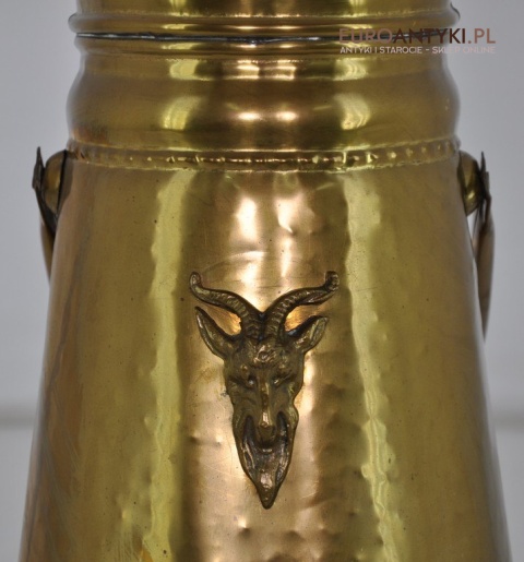 XL STARE MOSIEZNE NACZYNIE PARASOLNIK SMIETNIK x