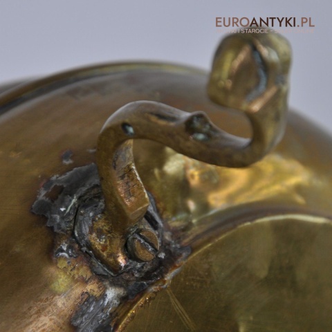 XL STARE MOSIEZNE NACZYNIE PARASOLNIK SMIETNIK x