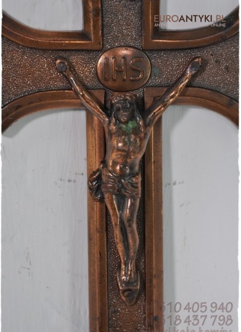 ANTYK STARY KRZYZ KRZYZK Z JEZUSEM INRI CHRYSTUS