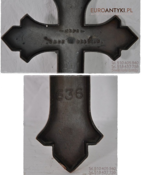 ANTYK STARY KRZYZ KRZYZK Z JEZUSEM INRI CHRYSTUS