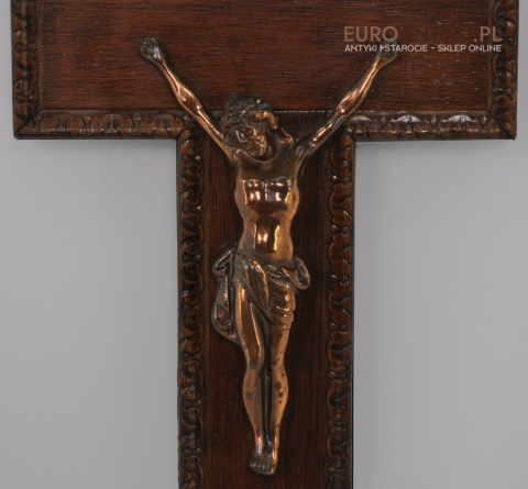 ANTYK STARY KRZYZ KRZYZK Z JEZUSEM INRI CHRYSTUS
