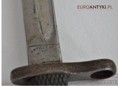 ARTILLERIA FCA NACIONAL TOLEDO BAGNET HISZPANSKI