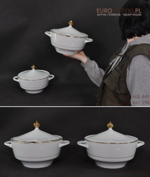 BAVARIA TIRSCHENREUTH PORCELANA WAZA WAZY DO ZUPY