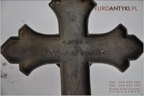 KRZYZ KRZYZYK Z JEZUSEM IHS KRUCYFIKS JEZUS ANTYK