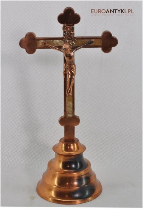 KRZYZ KRZYZYK Z JEZUSEM INRI KRUCYFIKS JEZUS ANTYK