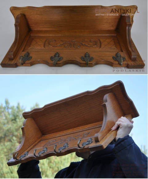 MALY WIESZAK WIESZAKI MALA GARDEROBA HAK HAKI x