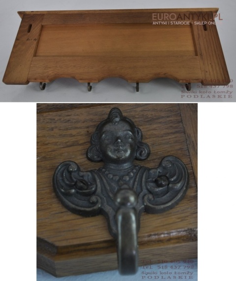 MALY WIESZAK WIESZAKI MALA GARDEROBA HAK HAKI x