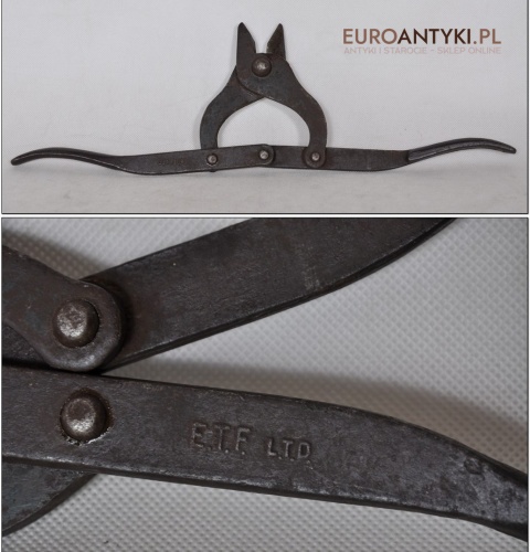 Nożyce do cięcia drutu kolczastego ETF LTD oryginalkne z 1 wojny światowej