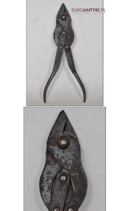 Nożyce do cięcia drutu kolczastego ETF LTD oryginalkne z 1 wojny światowej