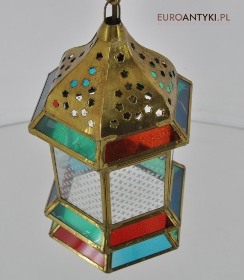 STARA LAMPA LAMPKA WITRAZOWA WITRAZ RECZNA ROBOTA