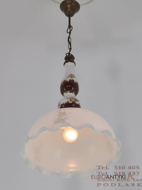 rustykalna lampa