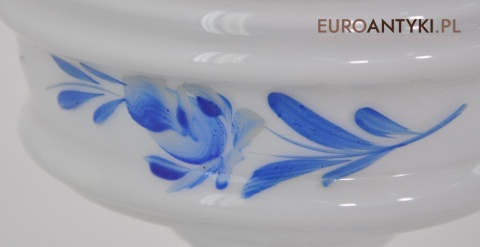 STARA SZKLANA BIALA LAMPKA LAMPA ZE SZKLA x