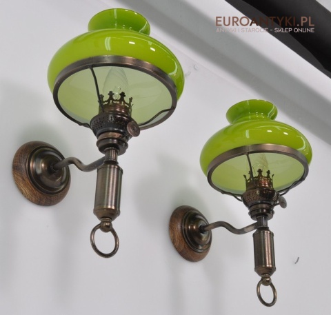 STARE KINKIETY BIBLIOTECZNE BANKIERSKIE EMPIRE