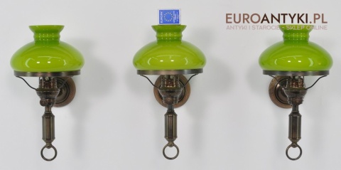 STARE KINKIETY BIBLIOTECZNE BANKIERSKIE EMPIRE