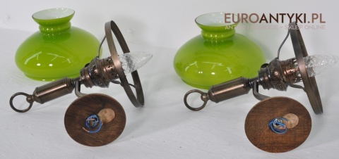 STARE KINKIETY BIBLIOTECZNE BANKIERSKIE EMPIRE