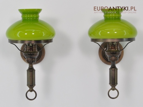 STARE KINKIETY BIBLIOTECZNE BANKIERSKIE EMPIRE