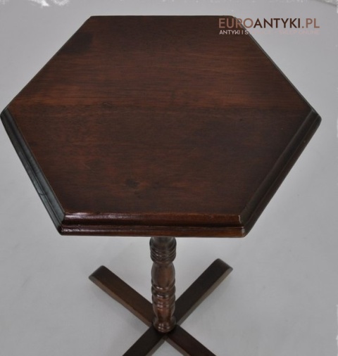 STARY STOJACZEK STOJAK KWIETNIK STOLICZEK DREWNO