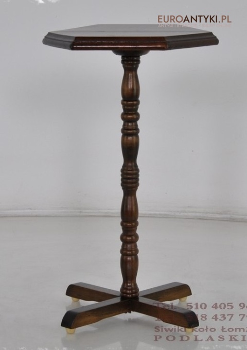 STARY STOJACZEK STOJAK KWIETNIK STOLICZEK DREWNO