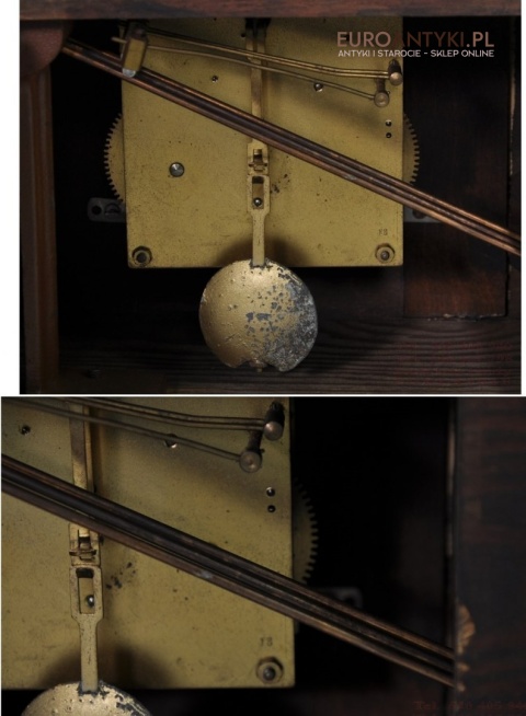 STARY ZEGAR KOMINKOWY BIM BAM BIMBAM